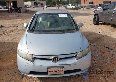 2007 Honda Civic Hybrid from USA, damaged, VIN JHMFA362X7S000764